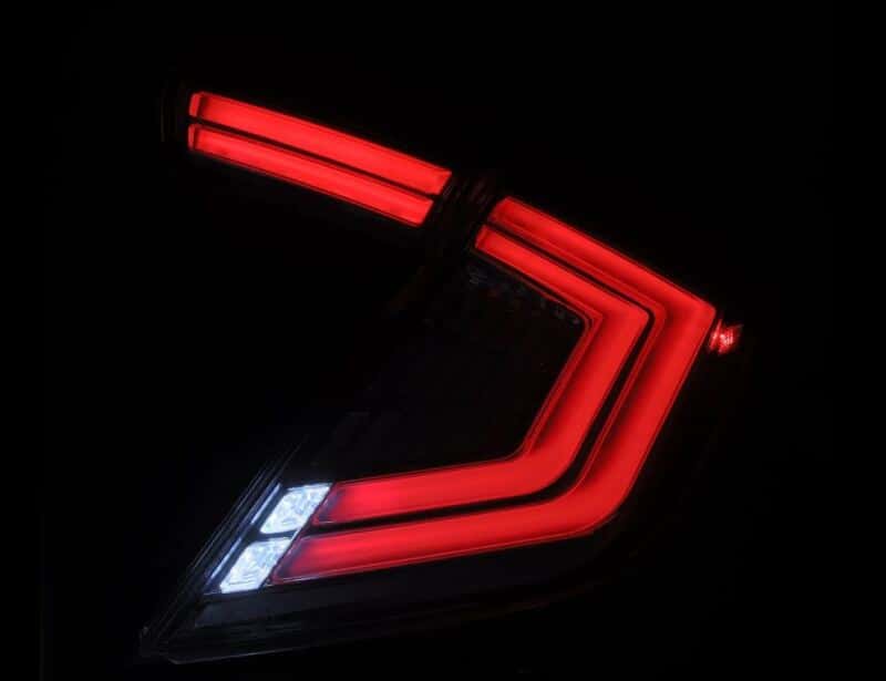 AlphaRex — AlphaRex 16-21 Honda Civic Hatchback / Type-R FK8 Nova-Series LED Tail Lights (Pair) - Clear
Taillight Assembly - view 5