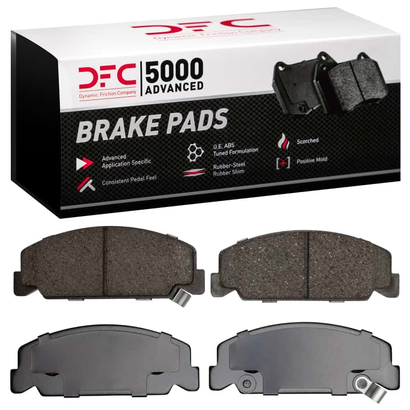 DFC — DFC 84-85 Honda Accord Hatchback Front 5000 Advanced Ceramic Brake Pads
DFC Brake Pad Set - view 1