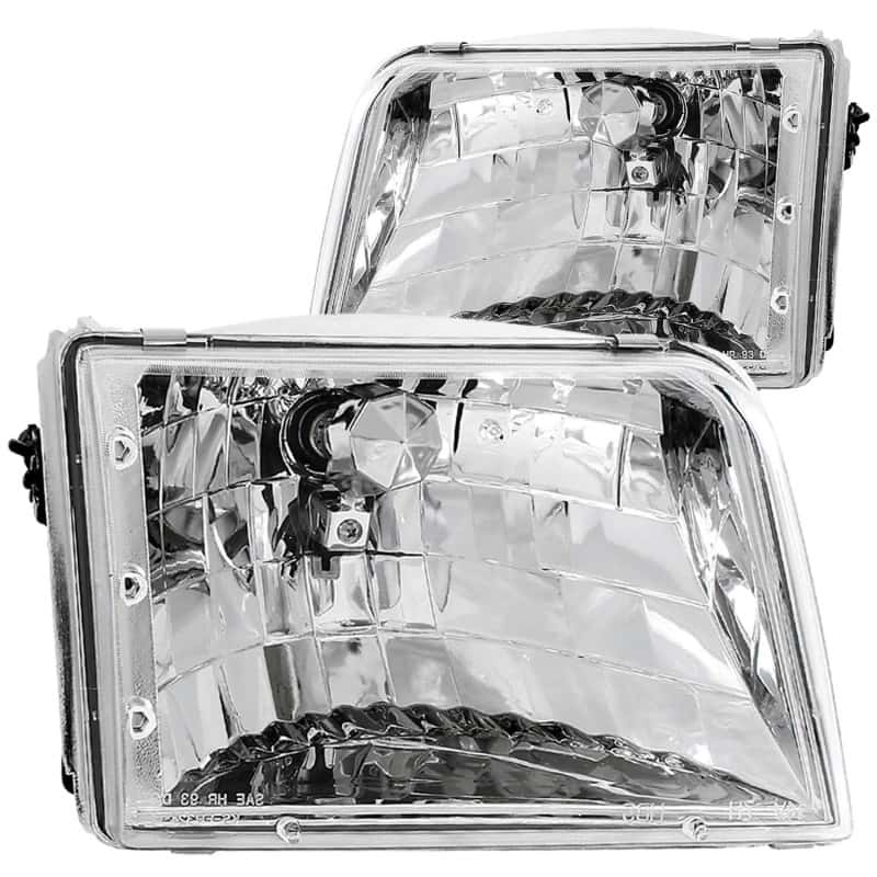ANZO — ANZO 1993-1997 Ford Ranger Crystal Headlights Chrome
Head Light Set
HdLtSet - view 1