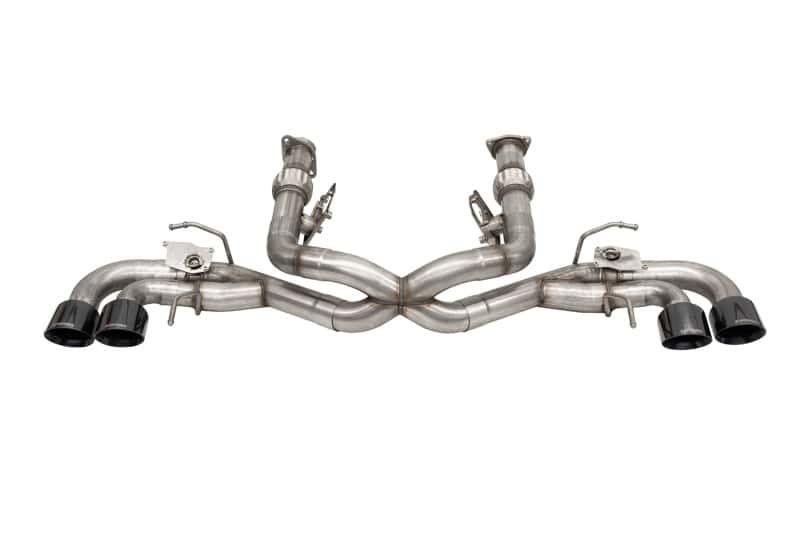 CORSA Performance — Corsa 2020-2025 Corvette C8 3in Valved Cat-Back 4.5in Blk Quad Tips - Fits Factory NPP Exhaust
Exhaust - view 1