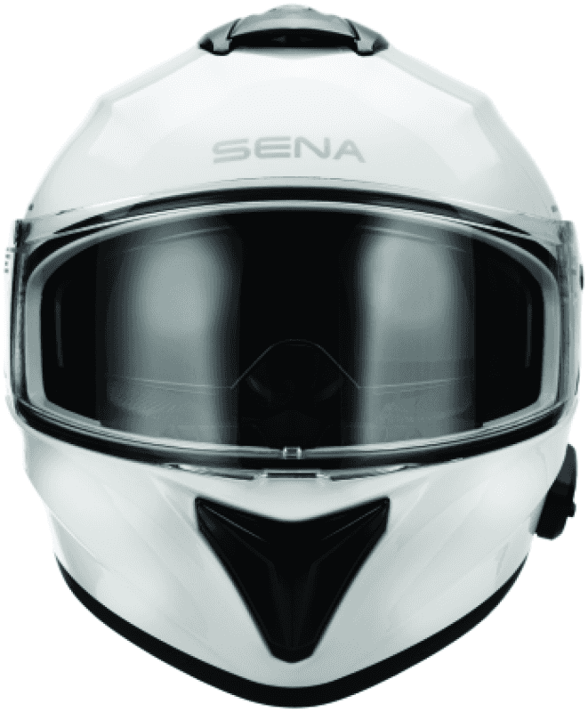 Sena Technologies — Sena Technologies Outforce Full Face Bluetooth Helmet Glossy White - XL - view 3