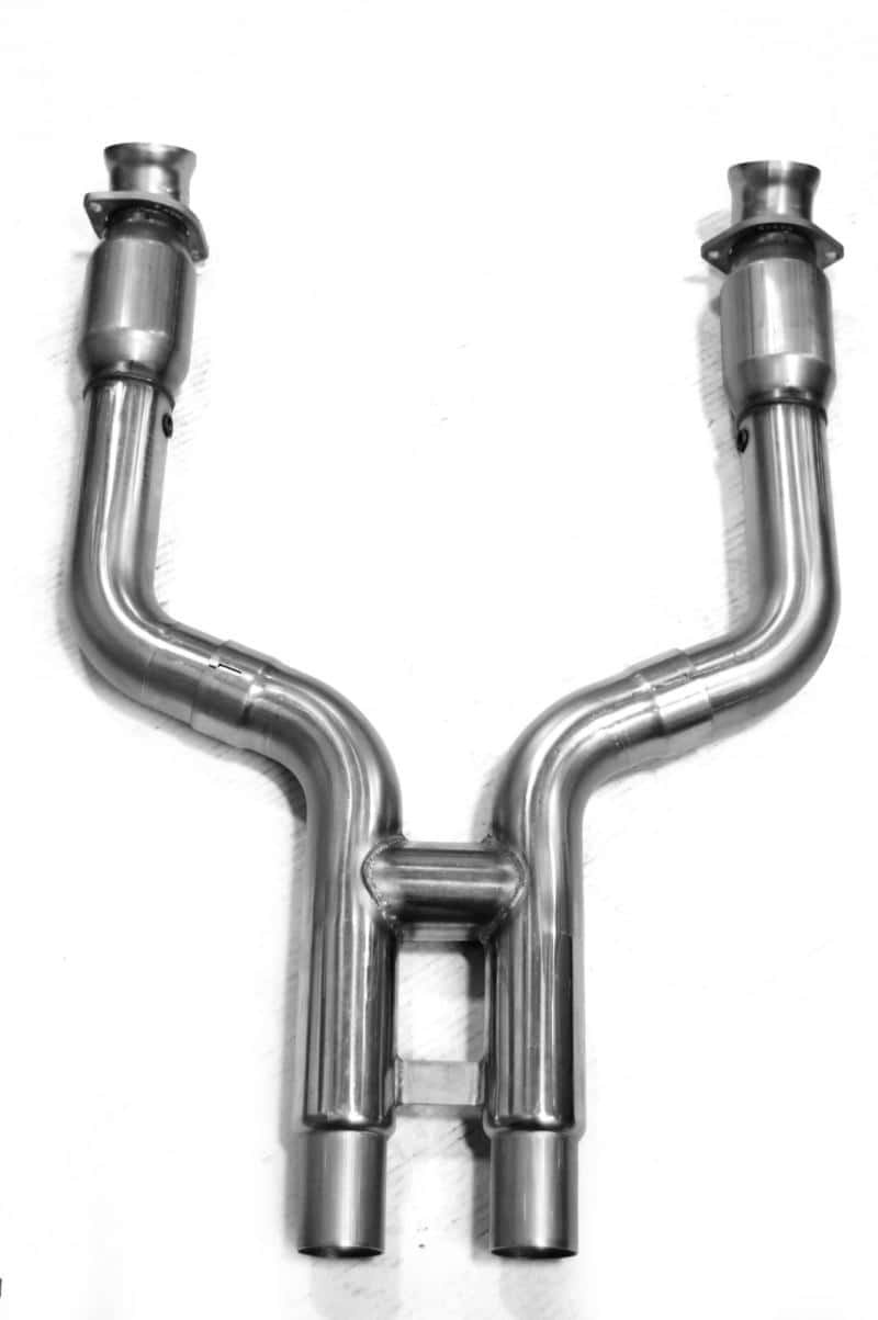 Kooks Headers — Kooks 11-14 Ford Mustang GT 1-7/8 x3 Header & Green Catted H-Pipe Kit
Header & Conn. Kit
Header/Conn. Kit - view 2