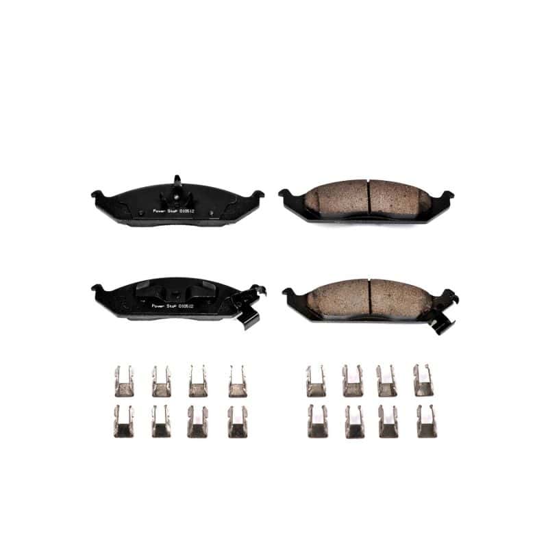 PowerStop — Power Stop 95-00 Chrysler Cirrus Front Z17 Evolution Ceramic Brake Pads w/Hardware
Z17 Brake Pads - view 1