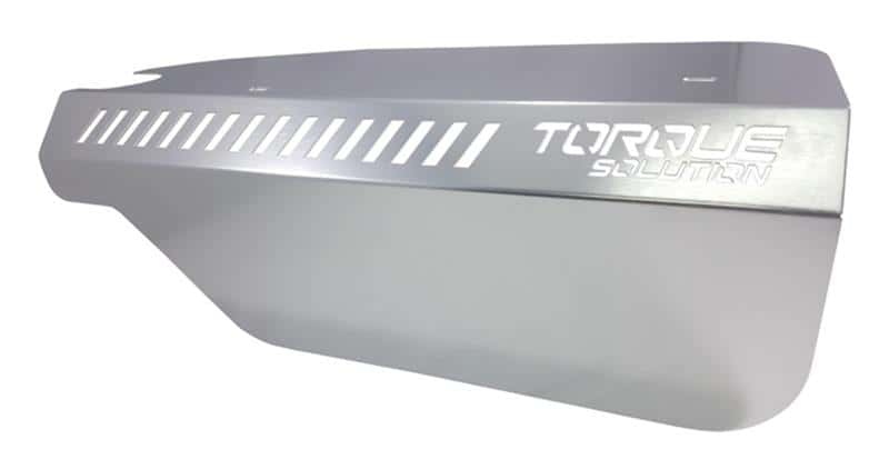 Torque Solution — Torque Solution Engine Pulley Cover 2015+ Subaru WRX/2014+ Forester XT - Silver - view 2