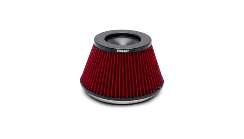 Vibrant — Vibrant The Classic Perf Air Filter 5in OD Conex3-5/8in Tallx6in ID Bellmouth VelocityStack10950-52
6"ID5"ODFilterForBVS
6"IDAirFilterForBVS
Air Filter - view 3