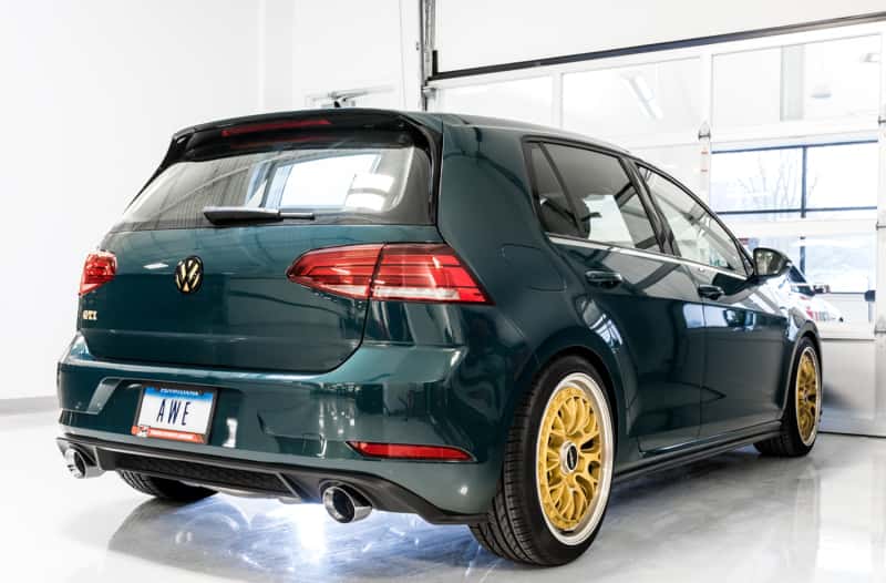 AWE Tuning — AWE Tuning Volkswagen GTI MK7.5 2.0T Touring Edition Exhaust w/Chrome Silver Tips 102mm
Touring Exhaust - view 3