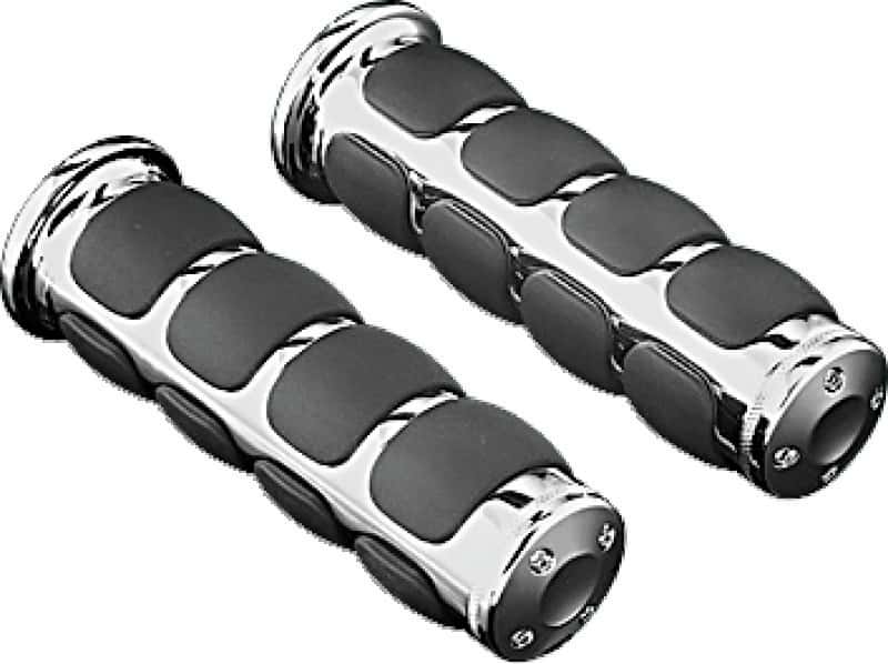 Kuryakyn — Kuryakyn Metric ISO Grips Chrome - view 1