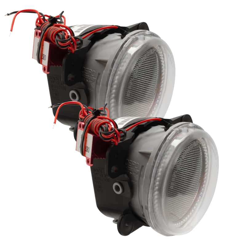 ORACLE Lighting — Oracle Lighting 10-15 Jeep Wrangler JK Pre-Assembled LED Halo Fog Lights -Pink - view 3