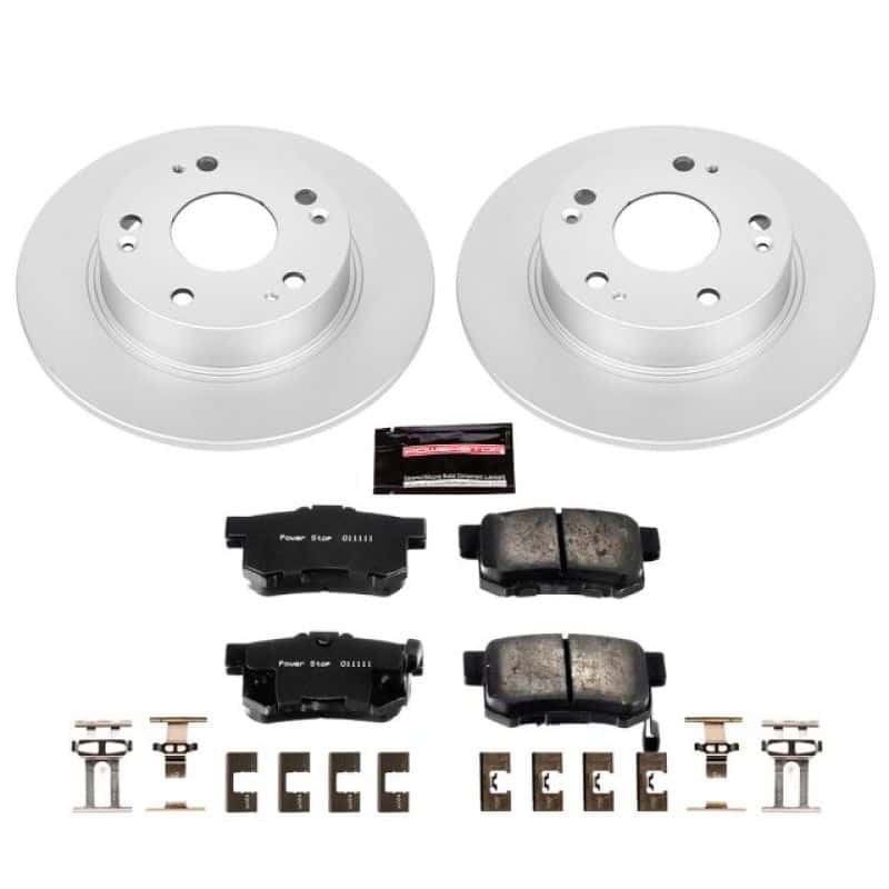 PowerStop — Power Stop 04-08 Acura TSX Rear Z17 Evolution Geomet Coated Brake Kit - view 1