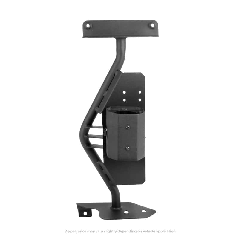 Go Rhino — Go Rhino 07-18 Jeep Wrangler JK/JKU Front Fender Jack Mount for Xventure Gear EG Jack - Tex. Blk
Jack Mount-Exterior - view 1