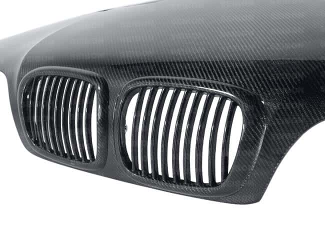 Seibon — Seibon 97-03 BMW 5 Series 4Dr (E39) GTR-Style Carbon Fiber Hood - view 13
