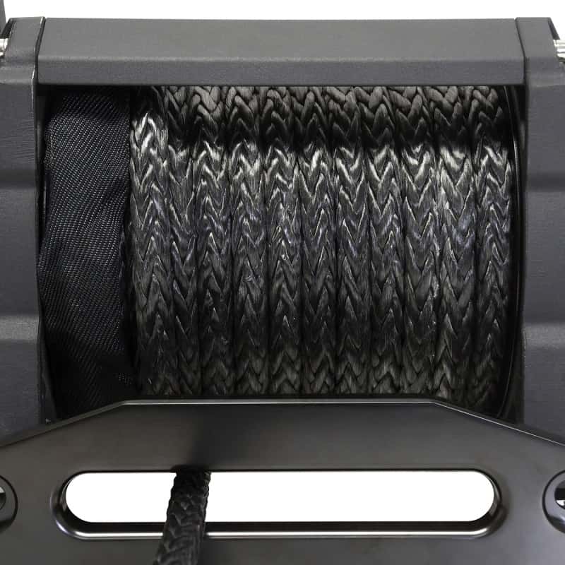 Superwinch — Superwinch 18000 LBS 12V DC 33/64in x 79 ft Synthetic Rope Tiger Shark 18000SR Winch
Winch - view 4
