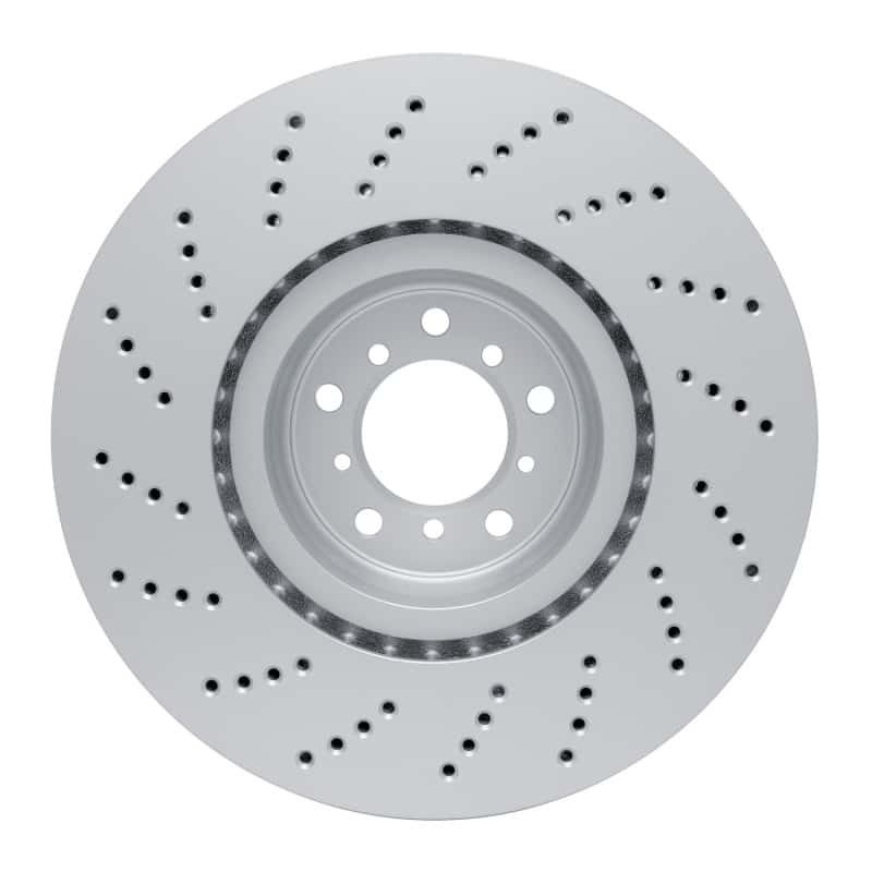 DFC — DFC 06-10 BMW M6 Right Front Drilled GeoSPEC Coated Rotor - view 5