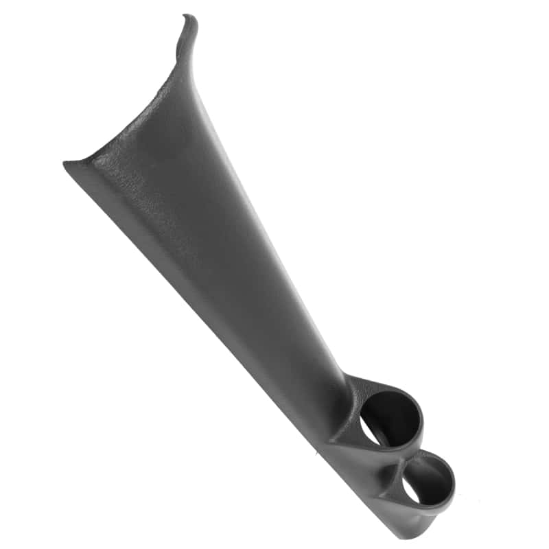 AutoMeter — Autometer 96-00 Honda Civic 2dr HB 52mm Black Dual Pillar Pod
2-1/16" DUAL PILLAR, - view 2