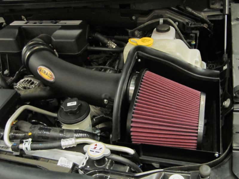 Airaid — Airaid 10-14 Ford SVT Raptor / 11-13 F-150 6.2L CAD Intake System w/ Tube (Dry / Red Media)
Performance Air Inta
Air Intake System - view 5