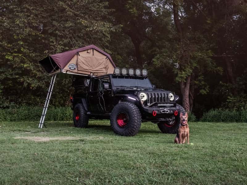 Road Armor — Road Armor Universal 5ft Bed TRECK Adj Bed Rack - Tex Blk (w/o Brackets) - view 5