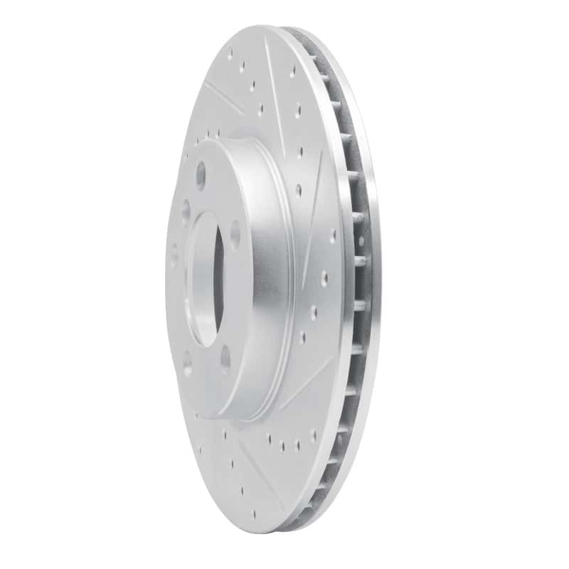 R1 Concepts — R1 11-16 Mini Cooper Paceman Front Right Drilled & Slotted Silver Brake Rotor
R1 Brake Rotor Drill - view 2
