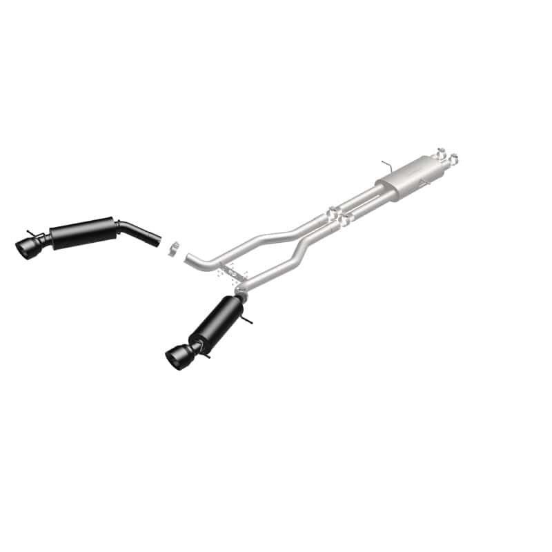 Magnaflow — MagnaFlow Cat-Back 15-16 Land Rover Ranger Rover V6 SS 2.5in Dual Split Rear Exit 4.5in Black Tips
Cat-Back - view 3