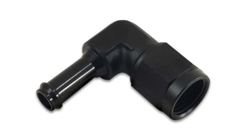 Vibrant — Vibrant -8AN to 1/2in Hose Barb 90 Degree Adapter - Anodized Black
-8ANFM-1/2"Barb90Deg
AN Fitting - view 1