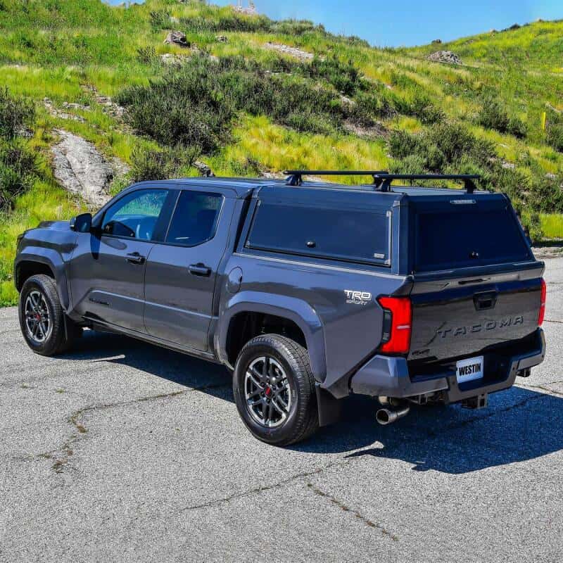 Westin — Westin EXP Truck Cap COMPLETE KIT A + BS (24-25 Toyota Tacoma 5ft. Bed) - Black - view 5