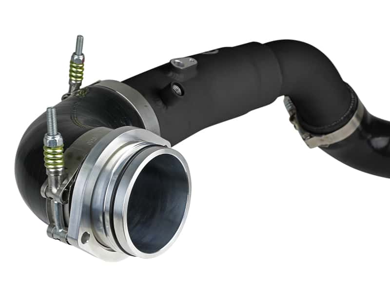 aFe — aFe 2020 Toyota Supra 3.0L 3in Black Intercooler Tube - Hot
Hot Charge Pipe - view 10