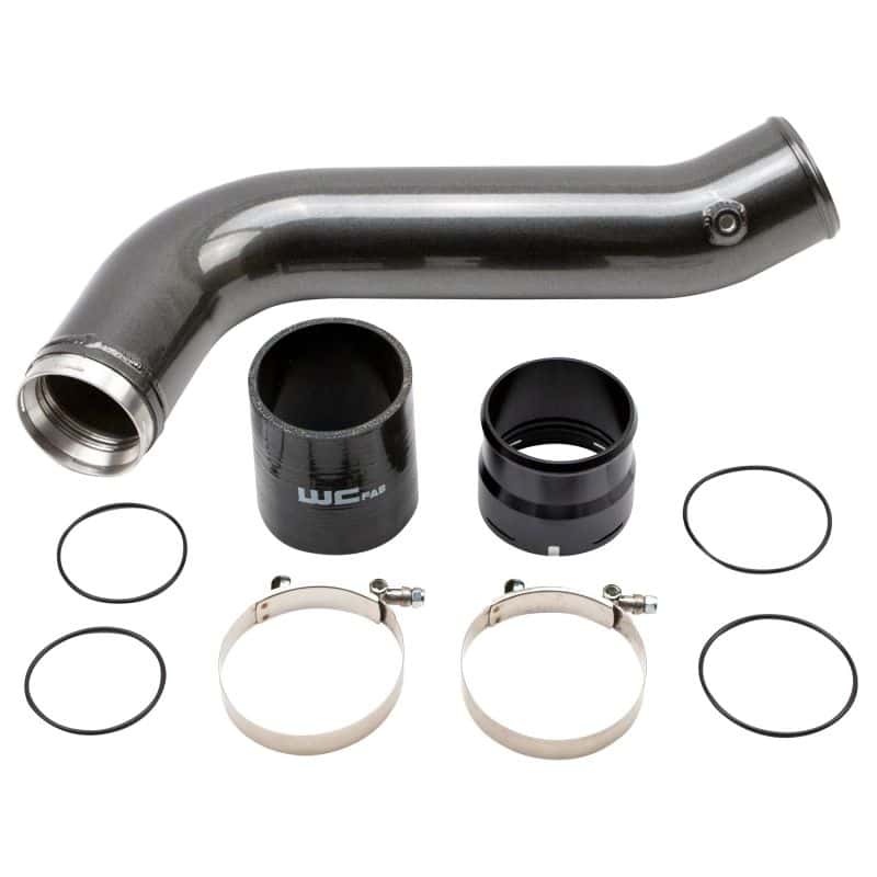 Wehrli — Wehrli 20-24 Chevrolet 6.6L L5P Duramax Passenger Side 3.5in Intercooler Pipe - Sparkle Copper
P IC Pipe 20-25 SC - view 3