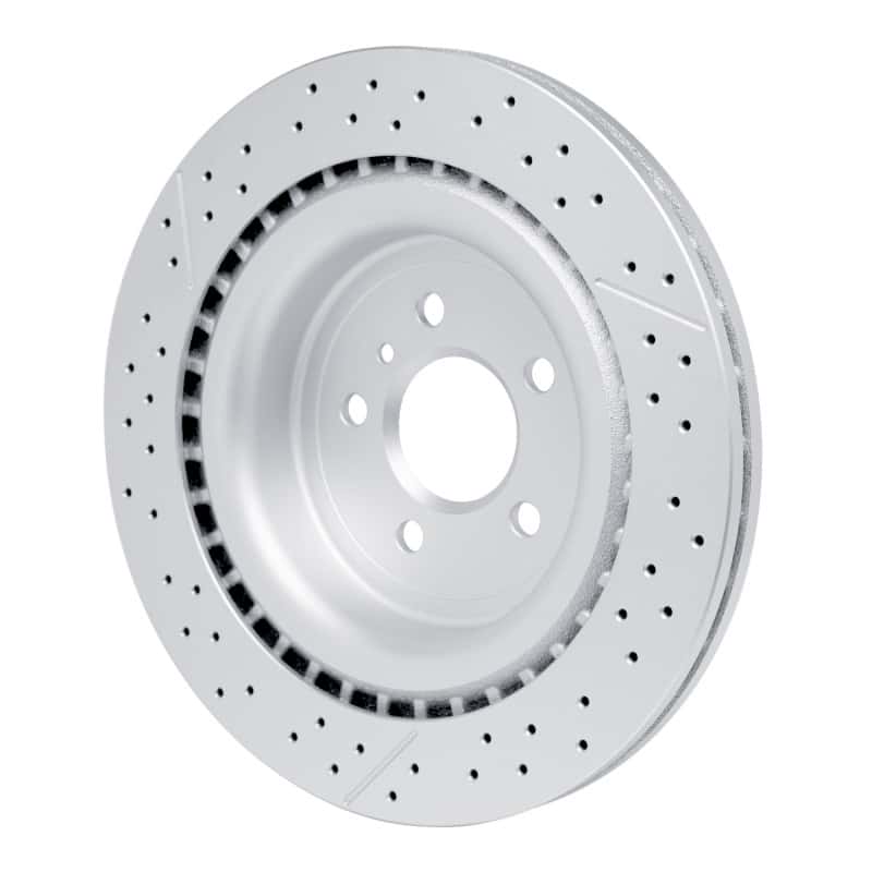 DFC — DFC 12-19 Mercedes-Benz GLS63 AMG Rear Drilled GeoSPEC Coated Rotor and Slotted
DFC Brake Rotor - view 4