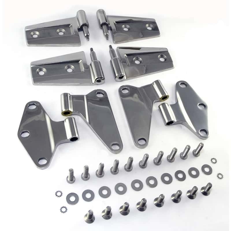 Rugged Ridge — Rugged Ridge 07-18 Jeep Wrangler JK Stainless Steel Door Hinge Kit
OFFROAD_EXTERIOR
Door Hinge - view 1