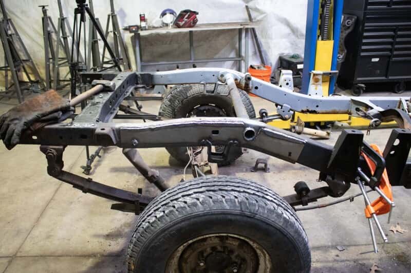 RustBuster — Rustbuster Over Axle Frame Section Right Side - view 4
