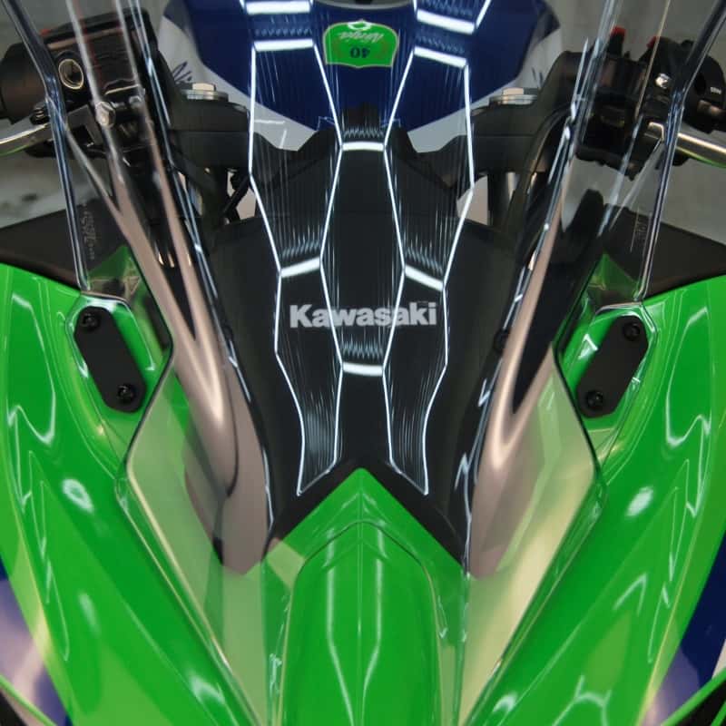 New Rage Cycles — New Rage Cycles 24+ Kawasaki 500 Ninja Block Off Plates - view 2