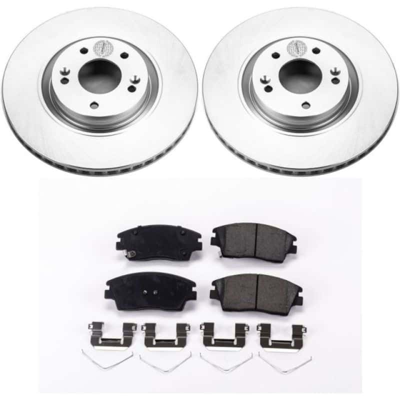 PowerStop — Power Stop 15-17 Hyundai Tucson Front Z17 Evolution Geomet Coated Brake Kit - view 1
