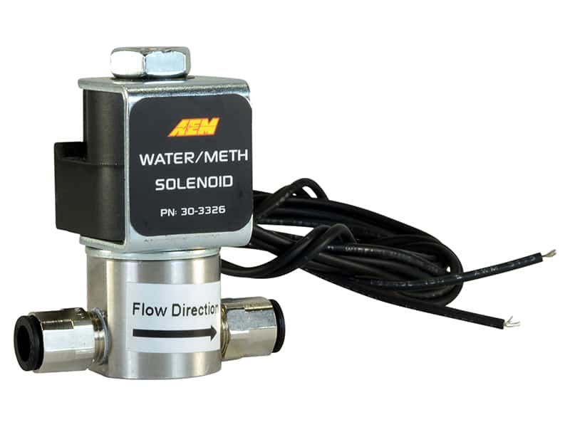 AEM — AEM Water/Methanol Injection System - High-Flow Low-Current WMI Solenoid - 200PSI 1/8in-27NPT In/Out
Water/Methanol
H20 Valve Kit - view 9