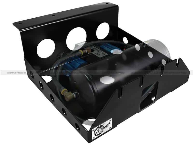 aFe — aFe Power Cover Glide Guard On Board Compressor Mount 07-14 Jeep Wrangler JK V6 3.6L-3.8L
Air Compressor Mount - view 6