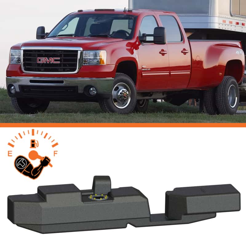 Titan Fuel Tanks — Titan Fuel Tanks 01-10 GM 2500/3500 Duramax Crew Cab Long Bed 62 Gallon XXL Mid-Ship Fuel Tank
Fuel Tank - view 1