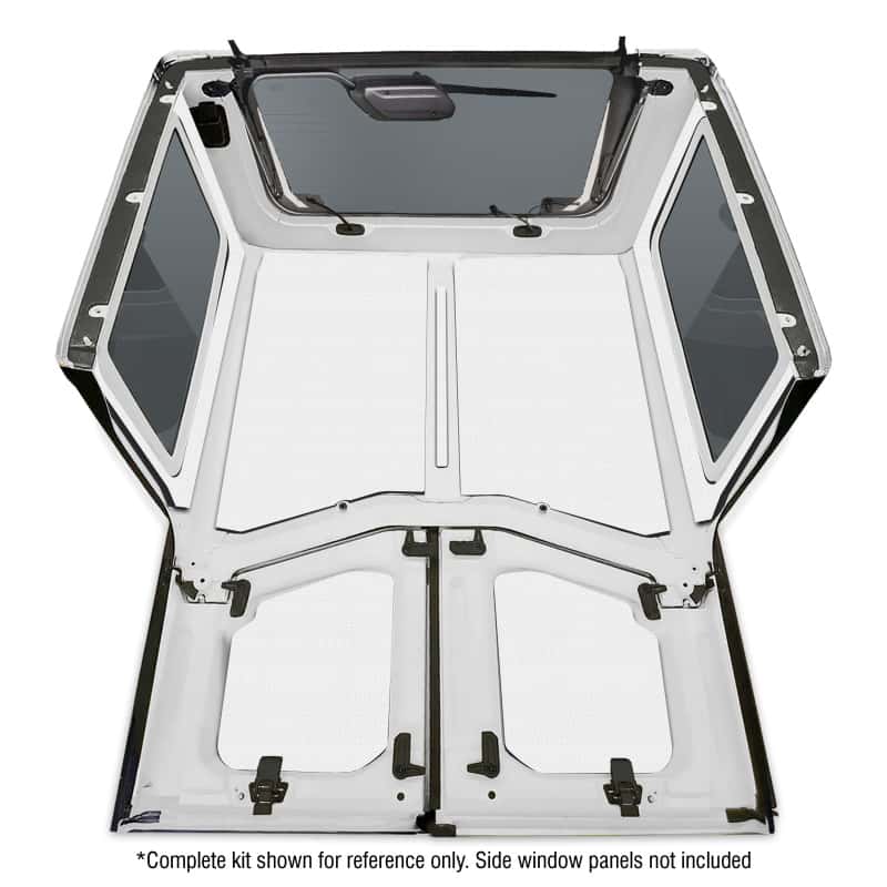 DEI — DEI 18-23 Jeep Wrangler JL 2-Door Boom Mat Headliner - 5 Piece - White
Sound Dampening Kit - view 5