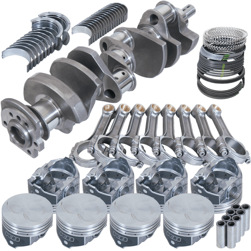 Eagle — Eagle Chevy 400 3.750in Crank 5.700in I-Beam Rods -7cc Flat Top 4.155in Pistons Rotating Assembly
Street & Strip Assy - view 1