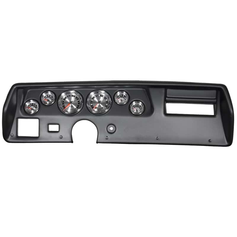 AutoMeter — Autometer American Muscle Gauge Kit 6 Pc Chevelle SS/Monte 70-72 Tach/Mph/Fuel/Oilp/Wtmp/Volt
GA KT CHEV SS 70-72A - view 2