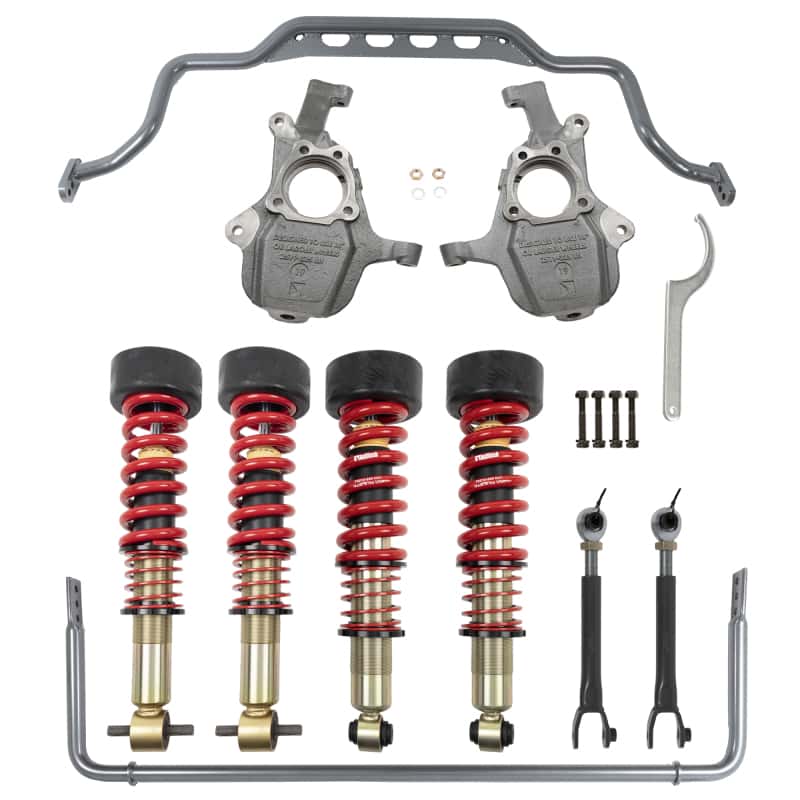 Belltech — Belltech 21+ GM SUV SWB ONLY Height Adjustable Front Coilovers & Anti-Swaybar Set
PERF HANDLING KIT - view 1