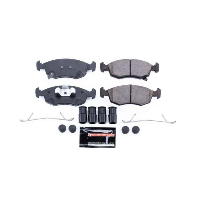 PowerStop — Power Stop 12-18 Fiat 500 Front Z23 Evolution Sport Brake Pads w/Hardware
Z23 Brake Pads - view 1