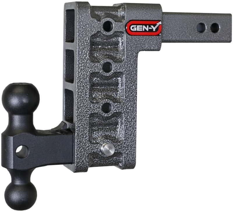 GEN-Y Hitch — Gen-Y Mega Duty 2in Shank 7.5in Drop 2K TW 16K Hitch w/GH-051 Dual-Ball
Drop Hitch - view 2