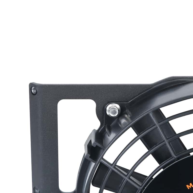 Mishimoto — Mishimoto Universal 10in. Heavy-Duty Oil Cooler Fan Shroud - Micro Wrinkle Black
Fan Shroud Kit - view 3