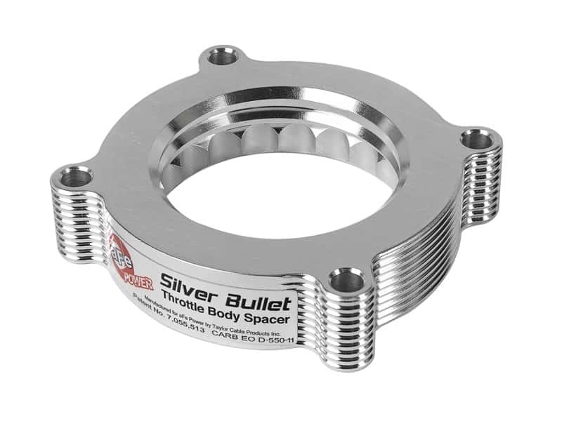 aFe — aFe Silver Bullet Throttle Body Spacers TBS Ford F-150 Raptor 10-12 V8-6.2L
Throttle Body Spacer
TBdySpacer - view 1