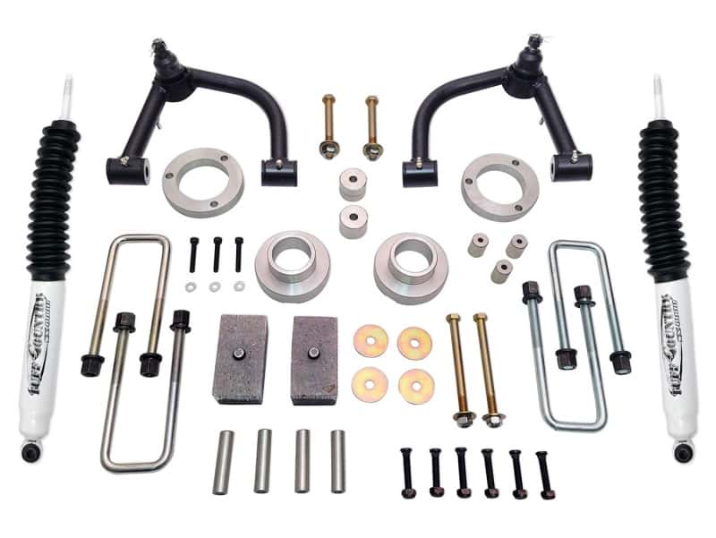 Tuff Country — Tuff Country 05-23 Toyota Tacoma 4x4 & PreRunner 4in Lift Kit (Excludes TRD Pro) SX6000 Shocks
Complete Kit (w/SX60 - view 1