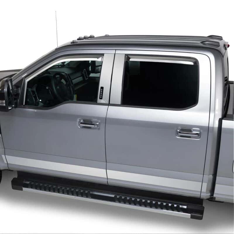 Putco — Putco 17-20 Ford SuperDuty SuperCrew - 8ft Bed Stainless Steel Rocker Panels
Rocker Panel Molding - view 7
