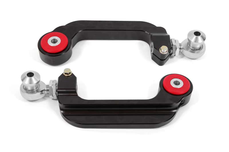 BMR Suspension — BMR 15-18 S550 Mustang Billet Aluminum Camber Links Adjustable (Poly/Rod ends) - Black Anodized
Camber Links - view 1