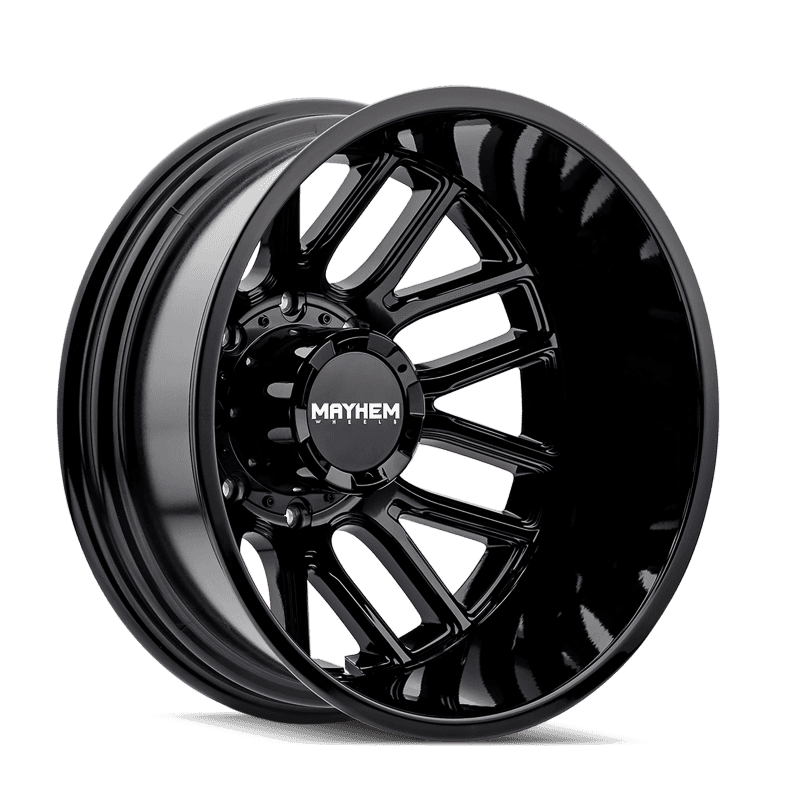 Mayhem — Mayhem 8107D Cogent Dually 17x6.5 8x200 BP -142mm Offset 142mm Bore Gloss Black
MAYHEM 8107D - view 2
