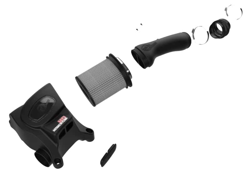 aFe — aFe 08-21 Toyota Land Cruiser (J200) V8-4.5L (td) Momentum HD Air Intake System w/ Pro DRY S Filter
Momentum HD Intake - view 3