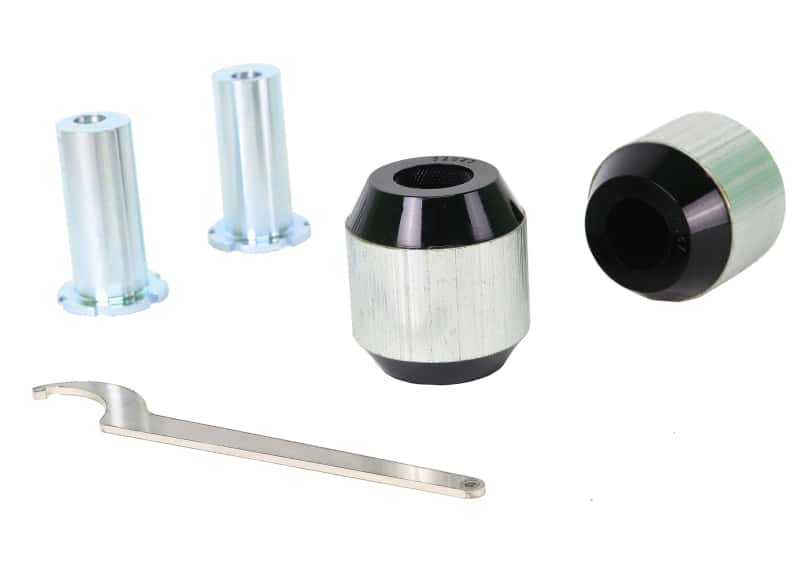 Whiteline — Whiteline 18-23 Kia Stinger Front Control Arm Lower Bushing Kit Double Offset
Alignment Caster Kit - view 1