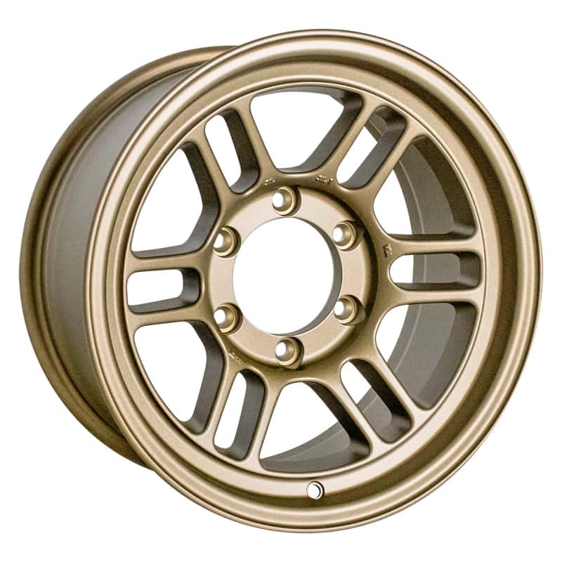 Enkei — Enkei RPT1 16x8 6x139.7 Bolt Pattern +0 Offset 108.5 Bore Titanium Gold Wheel
enk520-680-8400GG
 - view 1