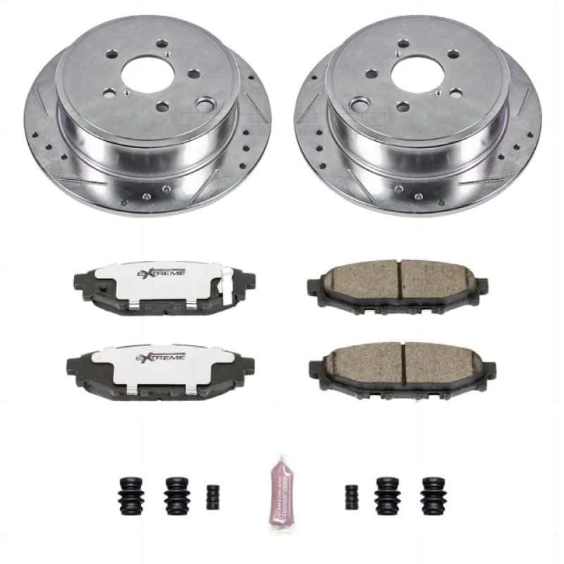 PowerStop — Power Stop 13-16 Subaru BRZ Rear Z26 Street Warrior Brake Kit - view 1